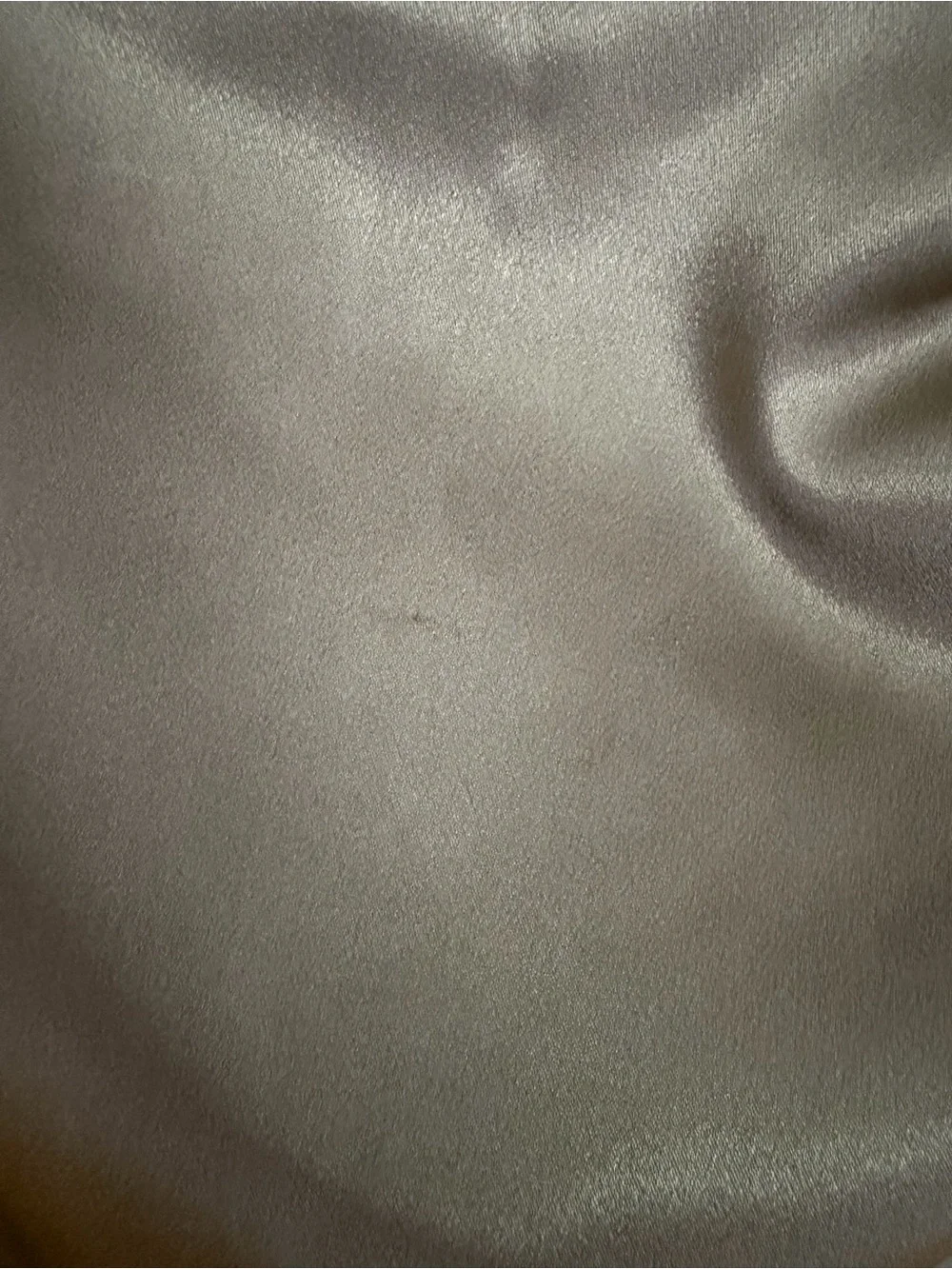 Birdy Grey Moss Green Satin (Catherine Style) with Side Slit - Picture 6 of 6